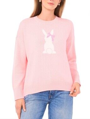 Vince Camuto Women's Soft & Festive Easter Sweater, NWT